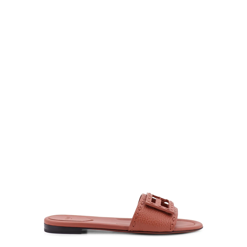 Fendi Vrouw Bruin Dames, Schoenen, : Leer, Maat 39 Eu