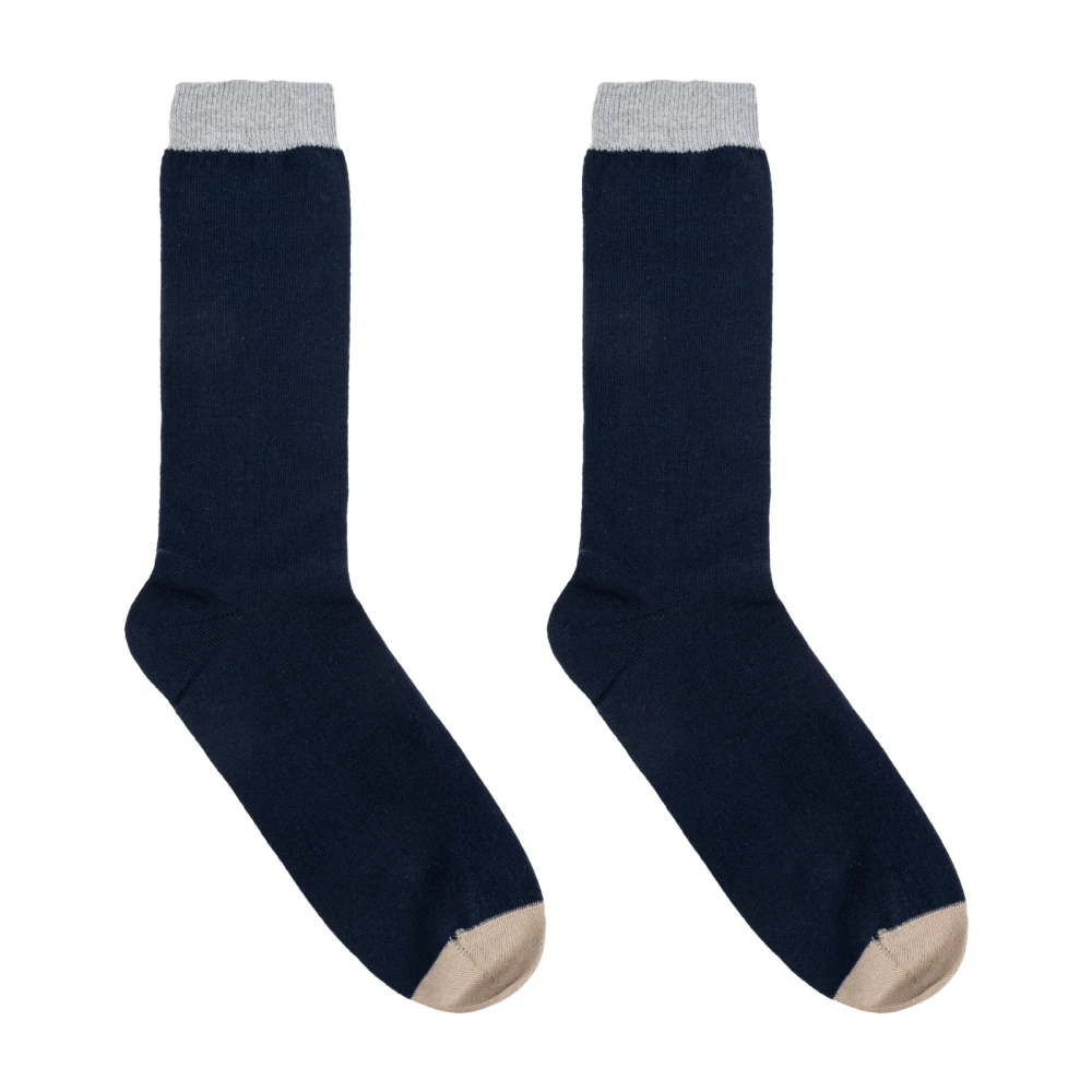 Eleventy Katoenen sokken Blue Heren