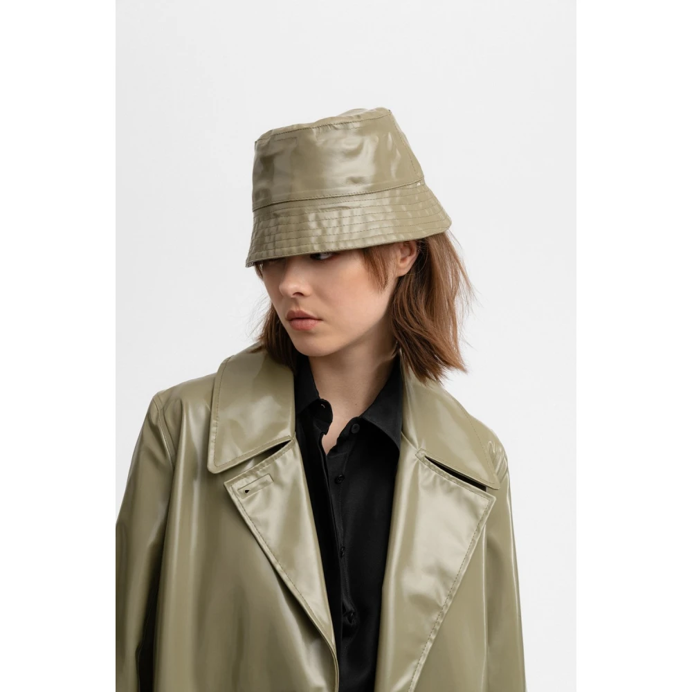 Stutterheim Opal Waterdichte Bucket Hoed Green Dames