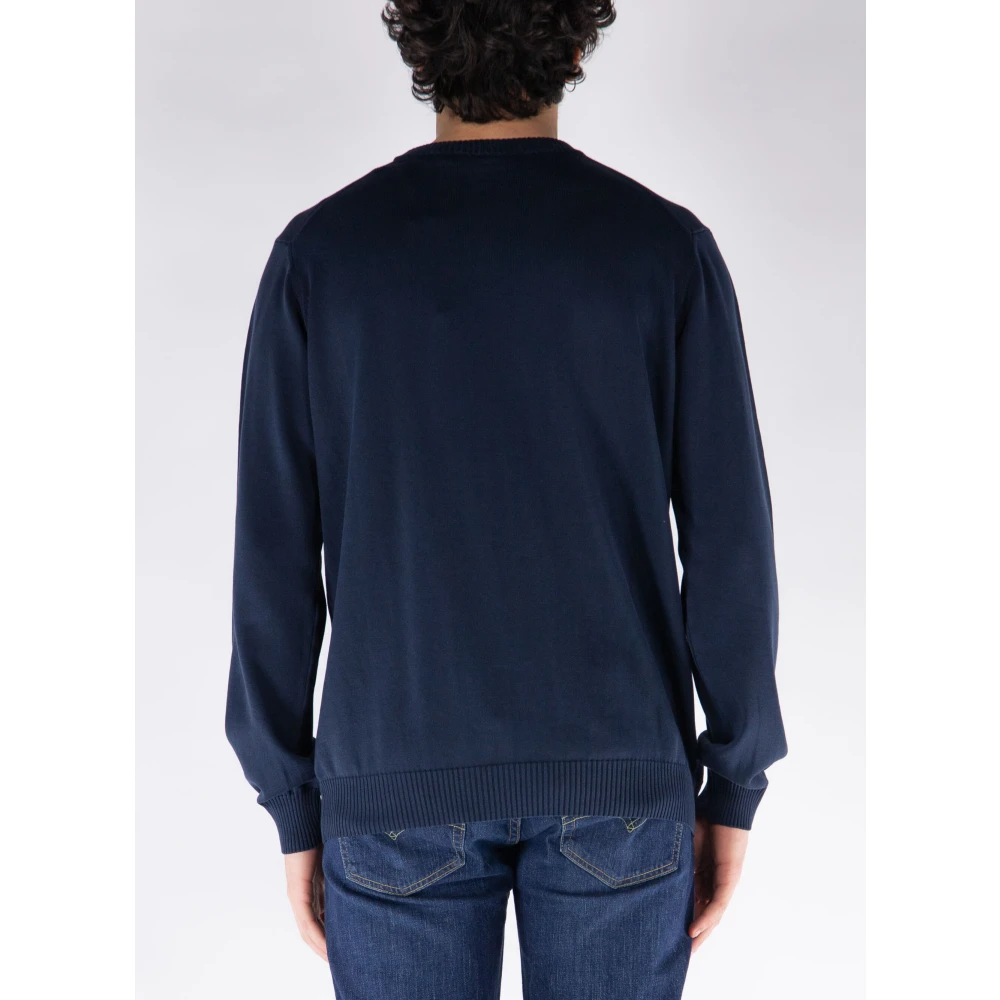 Timberland Katoenen Crewneck Sweater Blue Heren