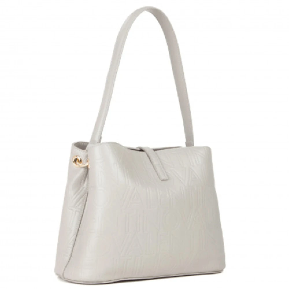 Valentino by Mario Valentino Grijze Grote Tote Tas met Valentino Details Gray Dames