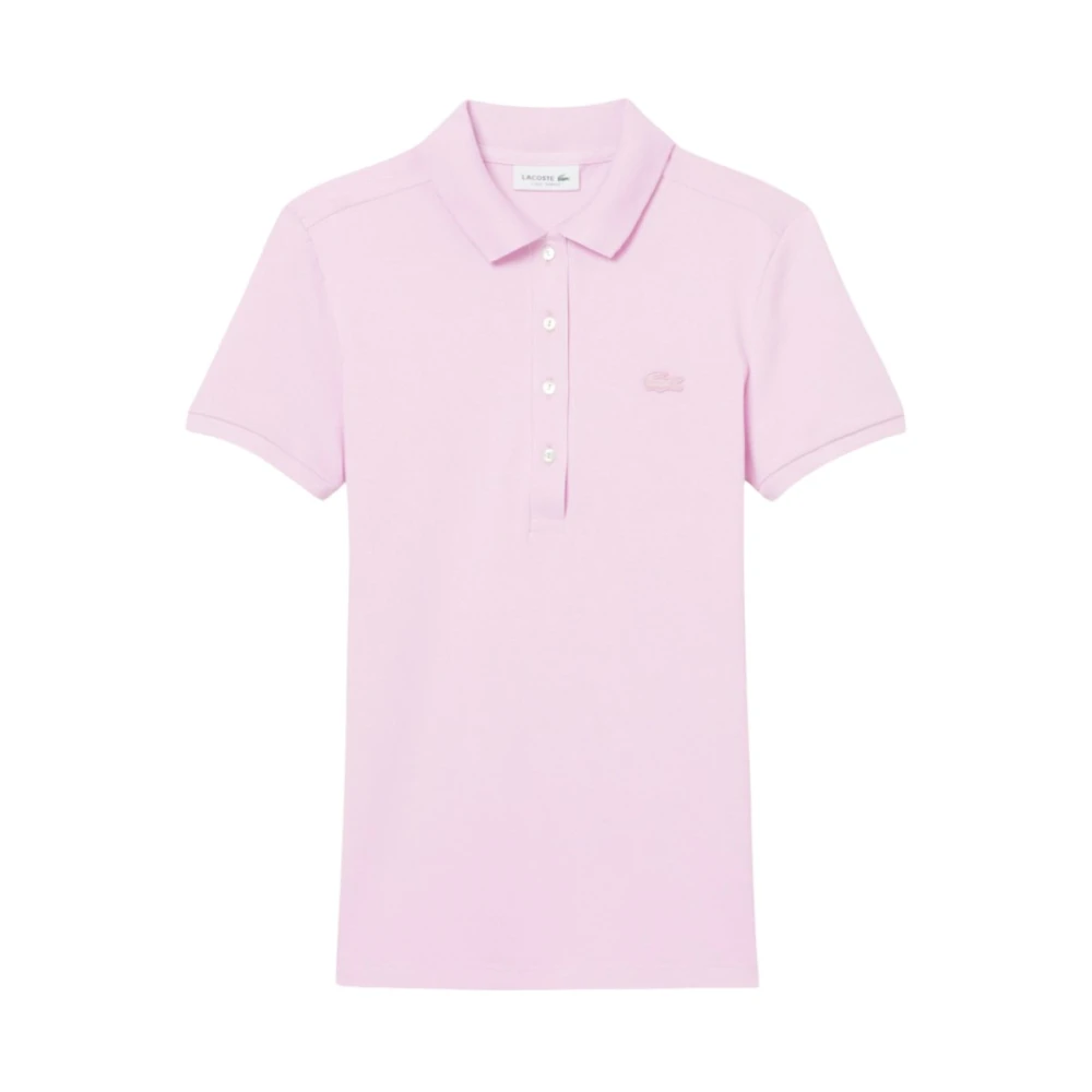 Lacoste Donna Rosa Top, L, New,