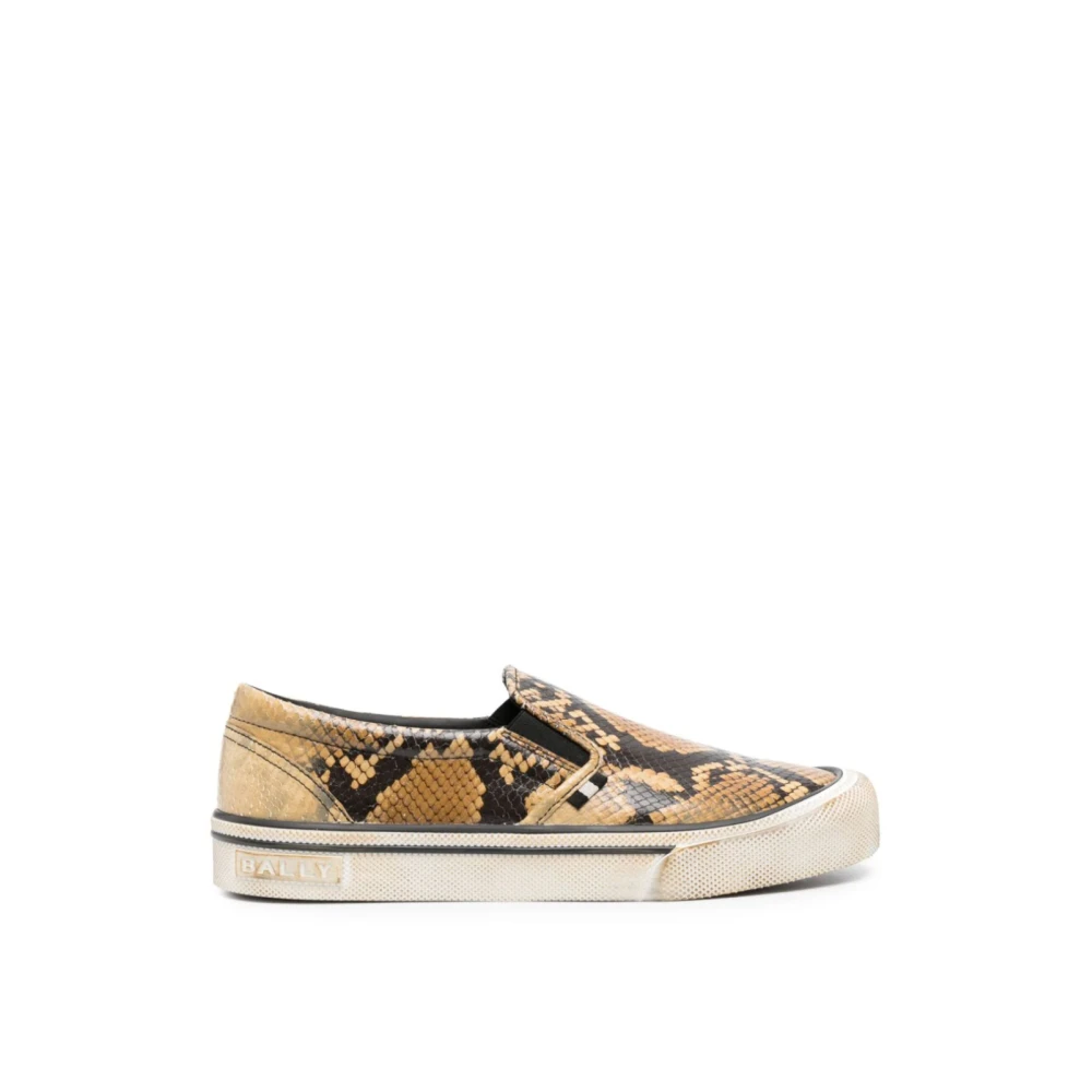 Bally Bruine Slip-on Sneakers Dames Schoenen