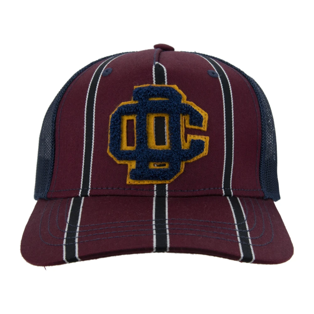 Dsquared2 Geborduurde baseballpet met gesp Red Unisex