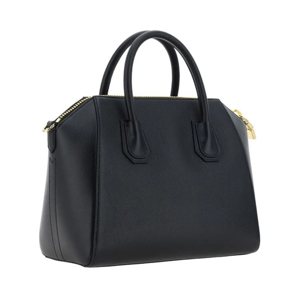 Givenchy Handtas met Geometrisch Patroon en Stijve Handvatten Black Dames