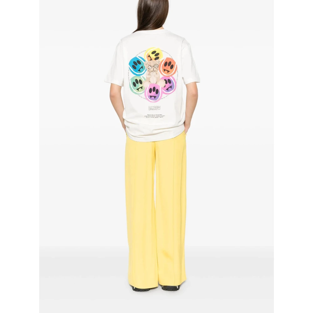 Barrow Jersey T-Shirt White Heren