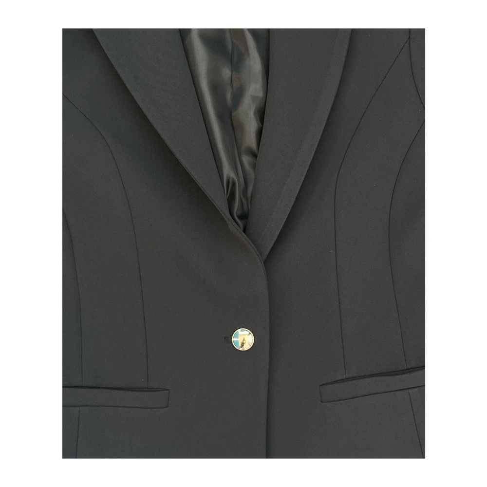 Kaos Elegante Damesjas Synthetisch Materiaal Black Dames