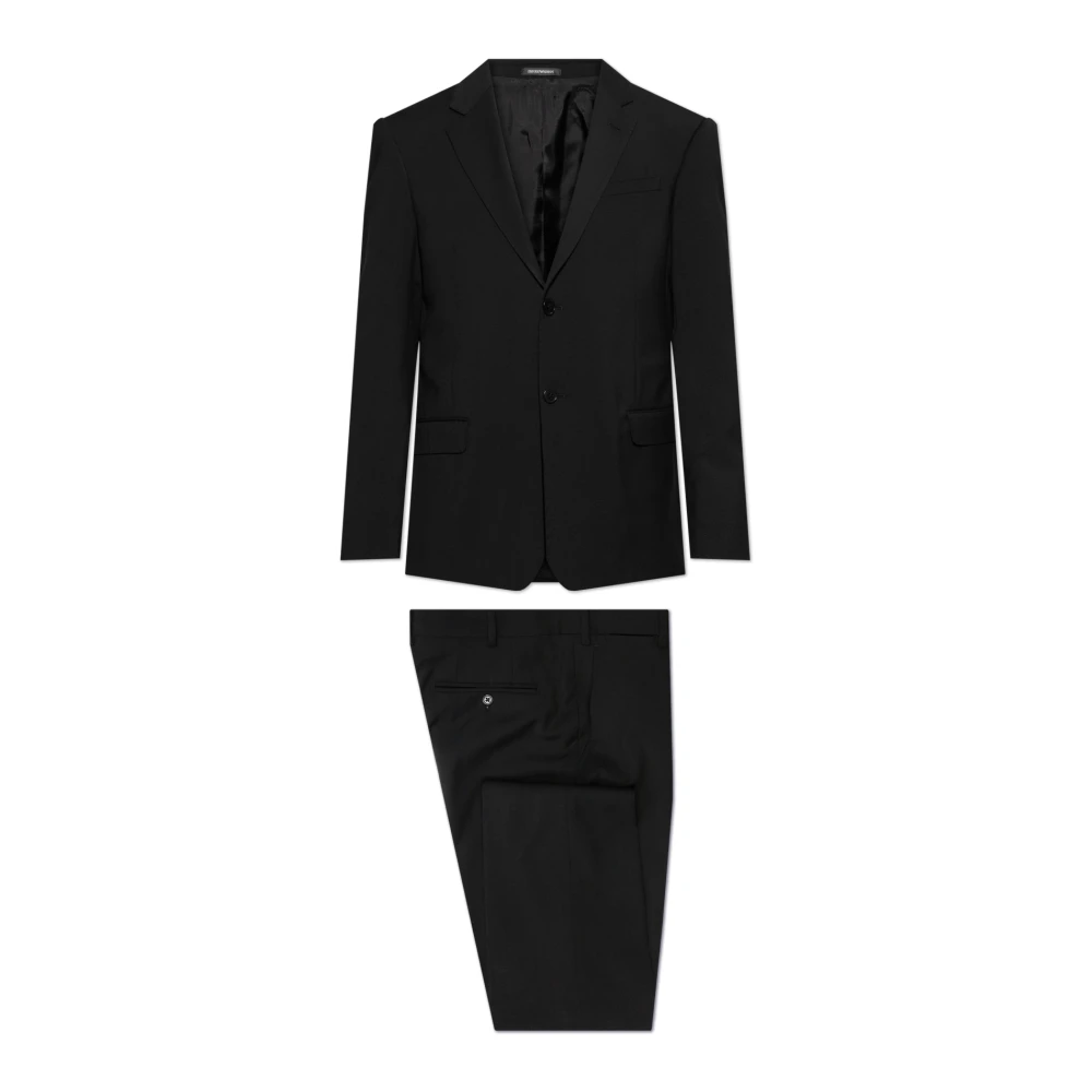 Suits > Suit Sets > Single Breasted Suits - - Emporio Armani - Modalova