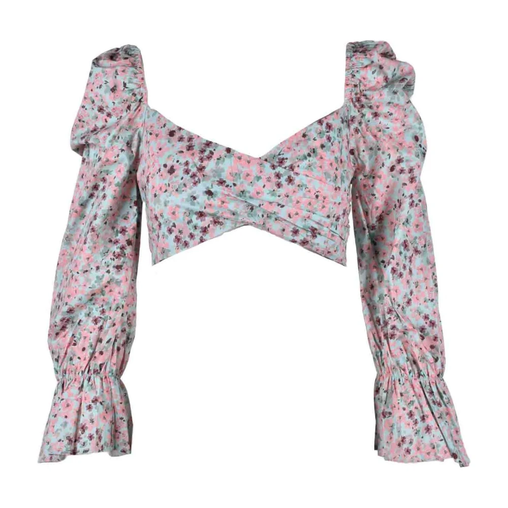 Weili Zheng Katoenen Stijlvolle Top Multicolor Dames