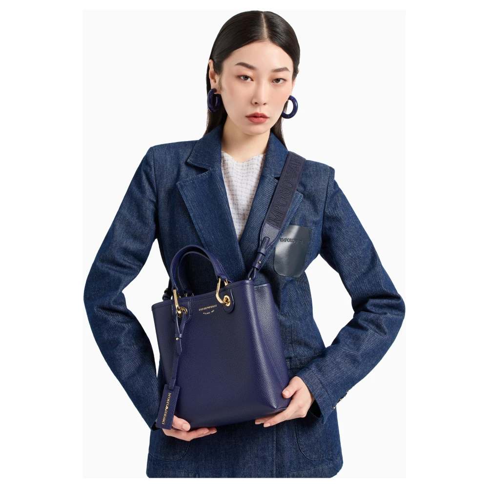 Emporio Armani Stijlvolle Tassen Collectie Blue Dames