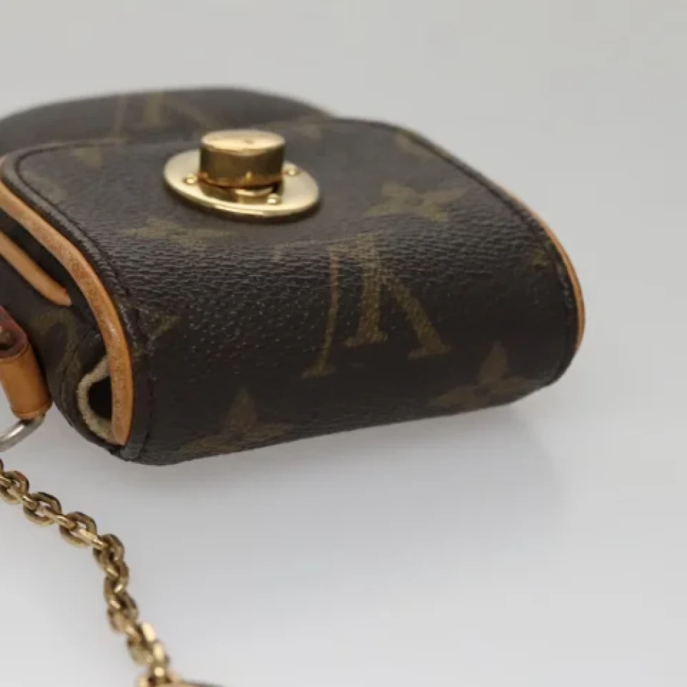 Louis Vuitton Vintage Pre-owned Canvas pouches Brown Dames