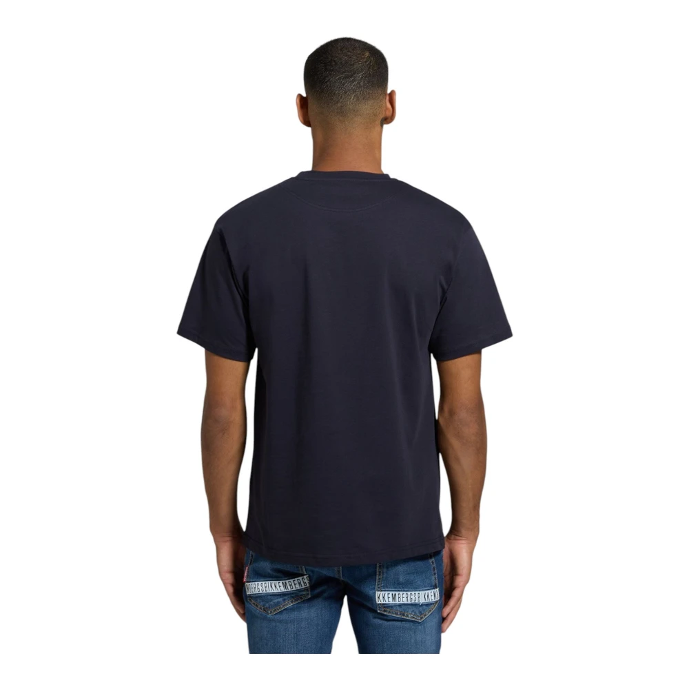 Bikkembergs Korte Mouw T-shirt Blue Heren