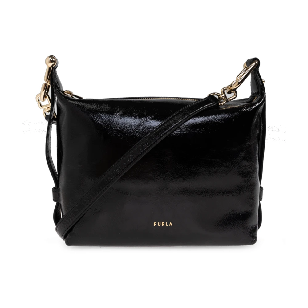 Furla Women's Black Tonie Mini Shoulder Bag