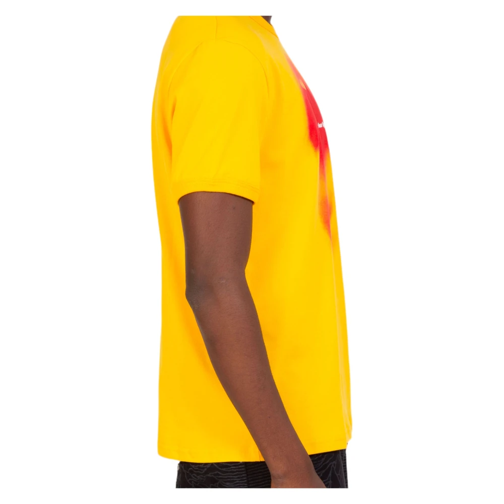 Misbhv Gele LSD Print Tee Yellow Heren