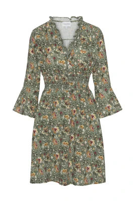 Sally Cotton Kort Klänning