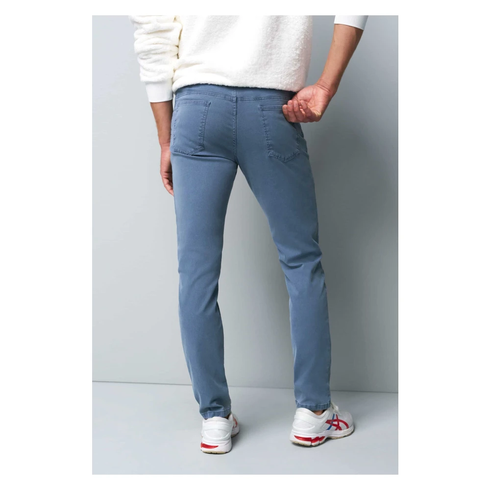 Meyer Slimme Fancy Jeans met Super-Stretch Kwaliteit Blue Heren