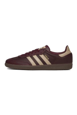 Samba OG Maroon Crystal Sand Sneakers