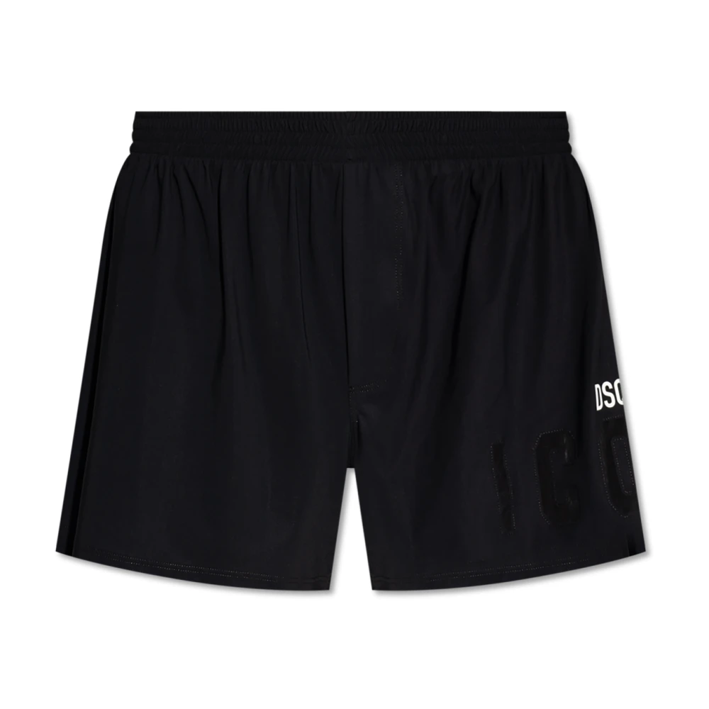 Dsquared2 Shorts uit de ondergoedcollectie Black Dames