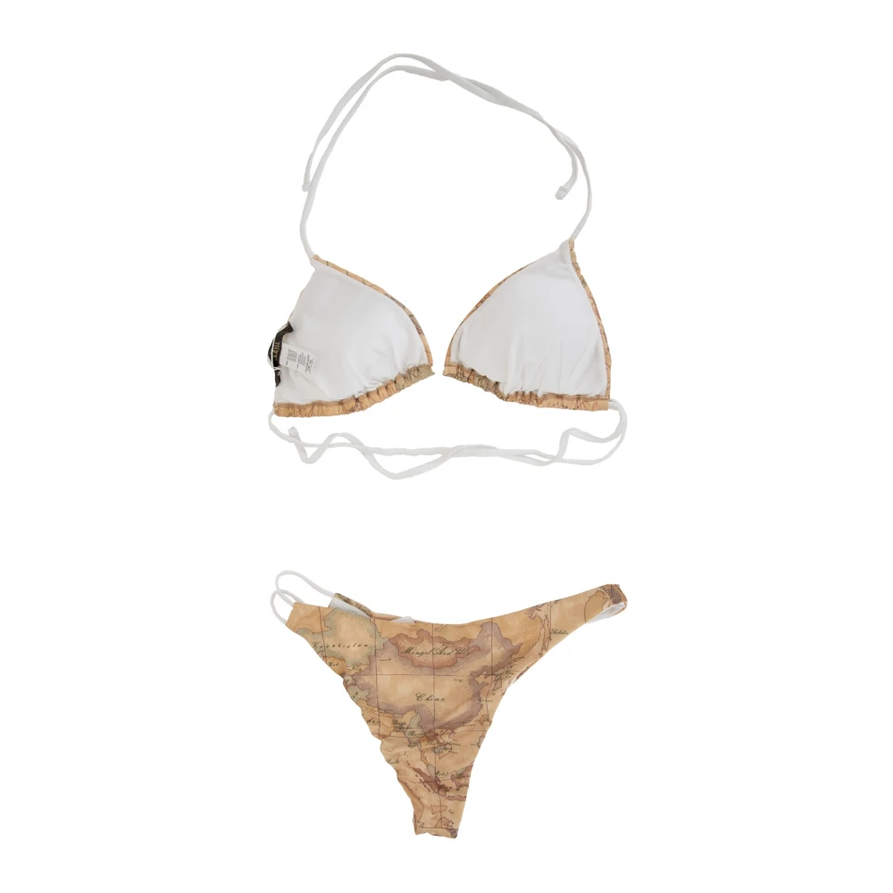 Alviero Martini 1a Classe Strik Bikini Set Beige Dames
