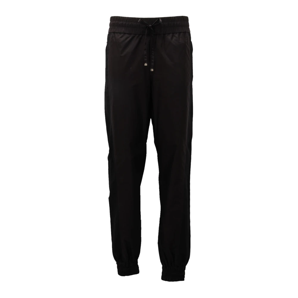 Moncler Women's Black Sweatpants, Xs, Acetate Trouser