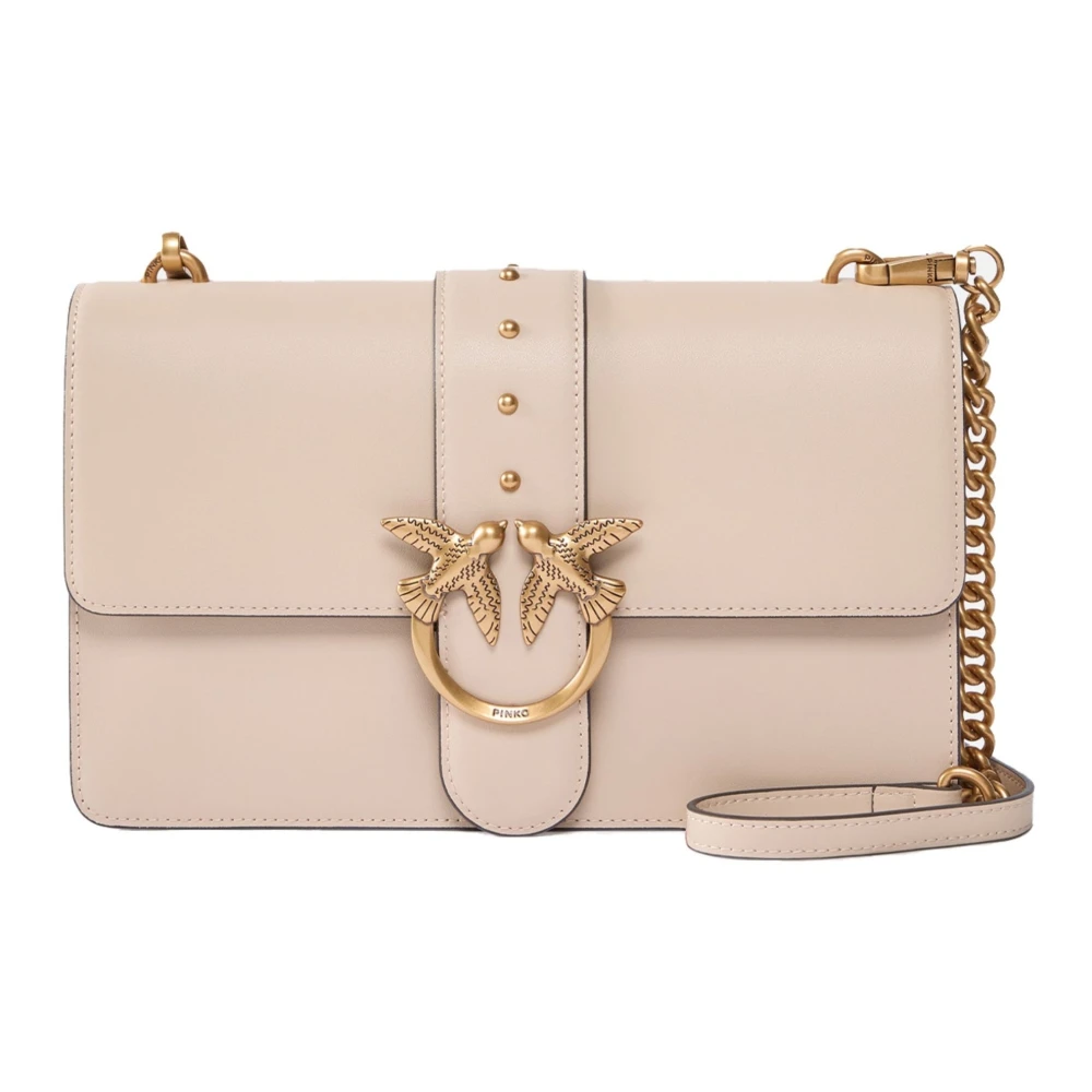 Pinko Women's Beige Cross Body Bags, One Size, Love Bag One Medium