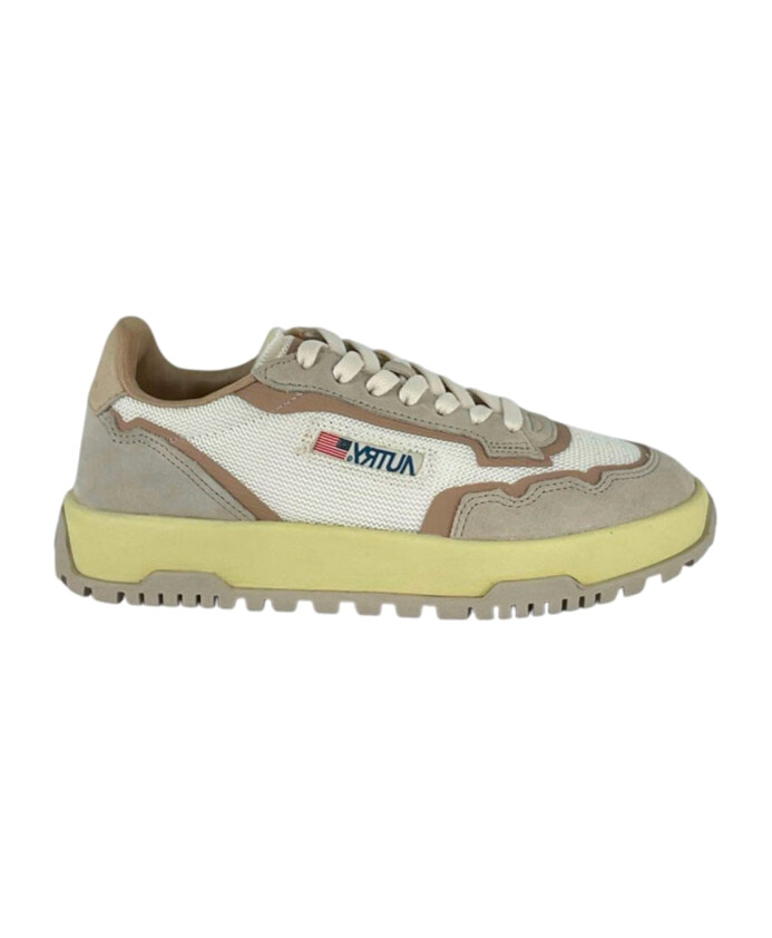 sneakers-wildpace-low-en-mesh-et-daim-beige