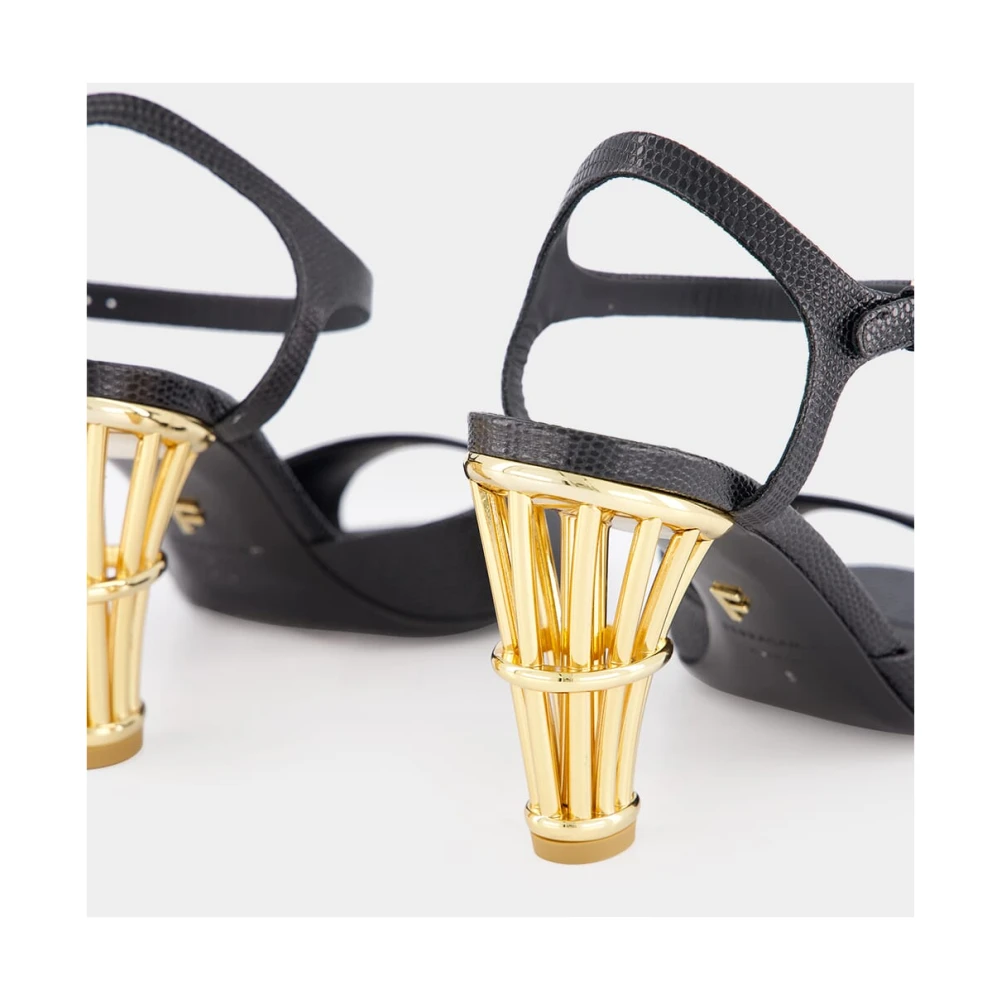 Ferragamo Gouden Kooi Hak Sandaal