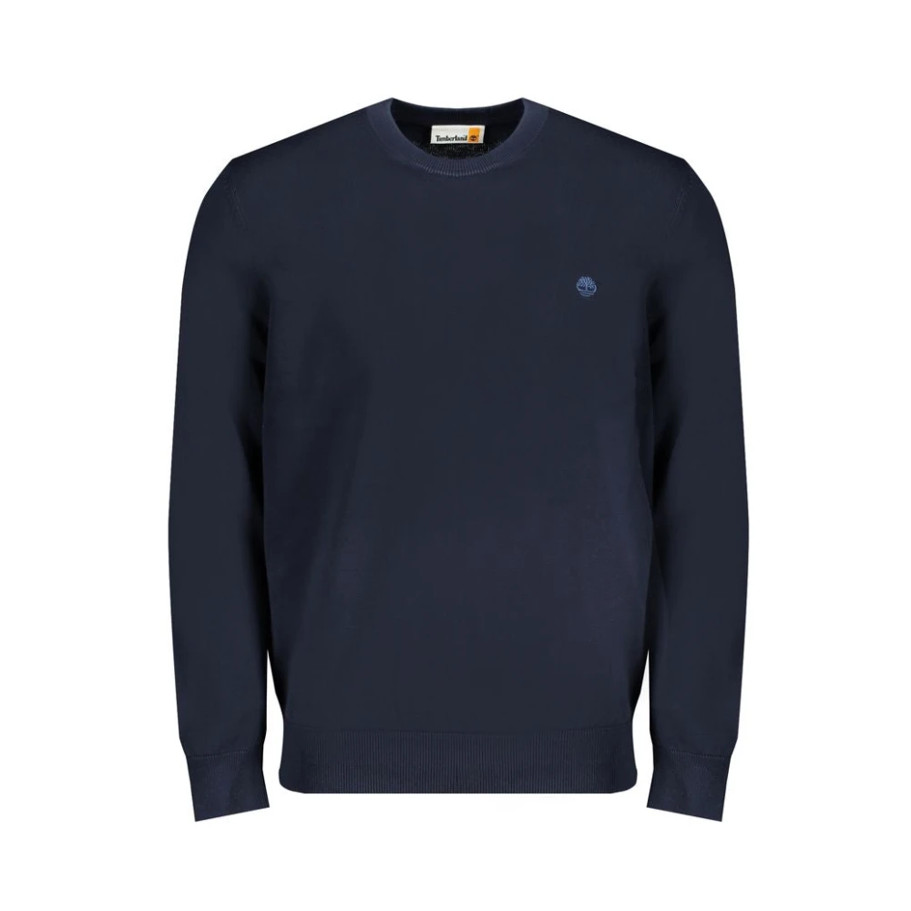 Timberland Blauwe Katoenen Trui met Lange Mouwen Blue Heren
