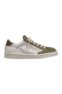 white-sneakers-with-green-toe-cap