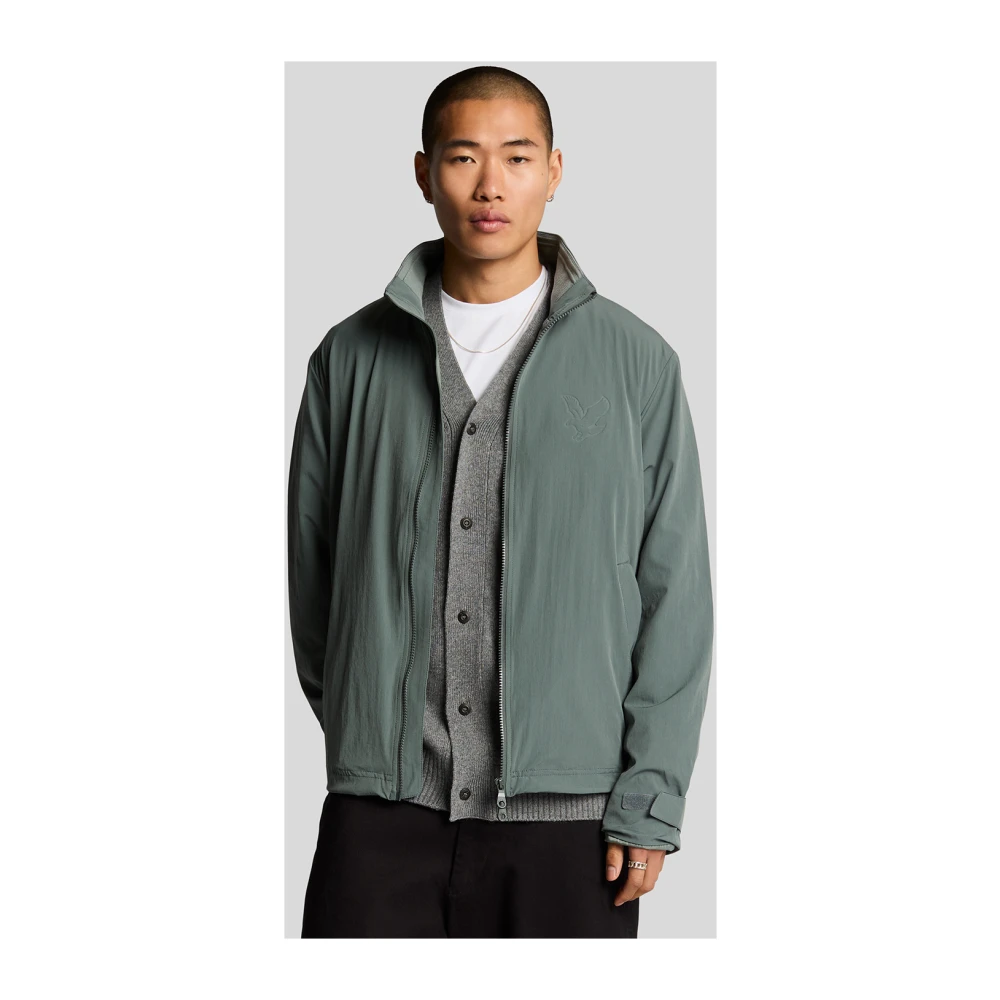 Lyle & Scott Jassen Keyline Windbreaker Jas Green Heren