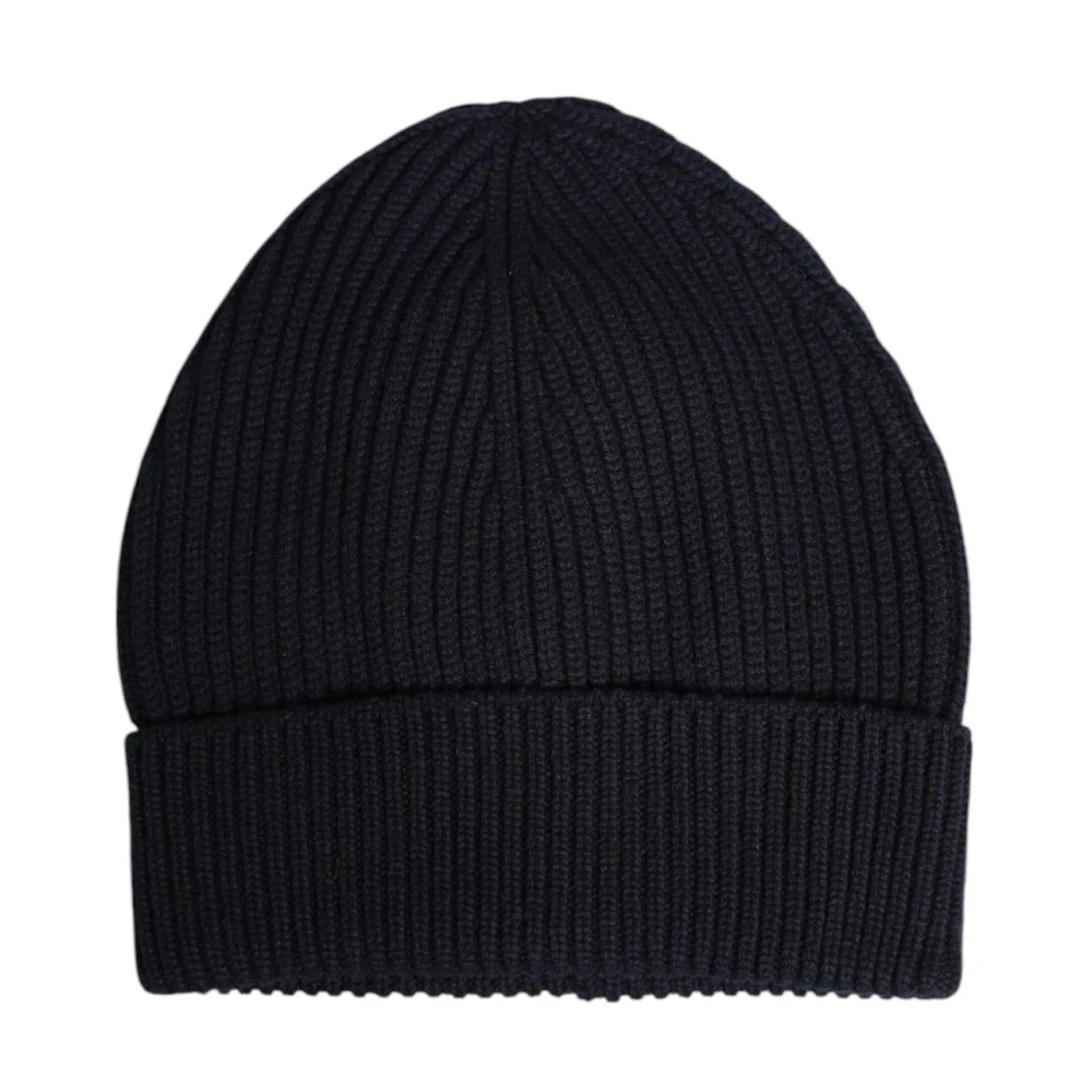 Dolce & Gabbana Men's Black Accessories, One Size, Luxurious Cashmere Winter Beanie Hat