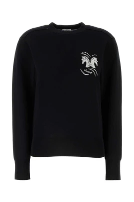 Stretch Wool Blend Sweater