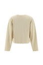 sweatshirt-en-coton-a-encolure-cotelee