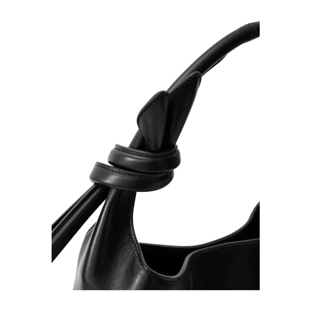 Jacquemus Geknoopte Bucket Bag Le Tourni Black Heren