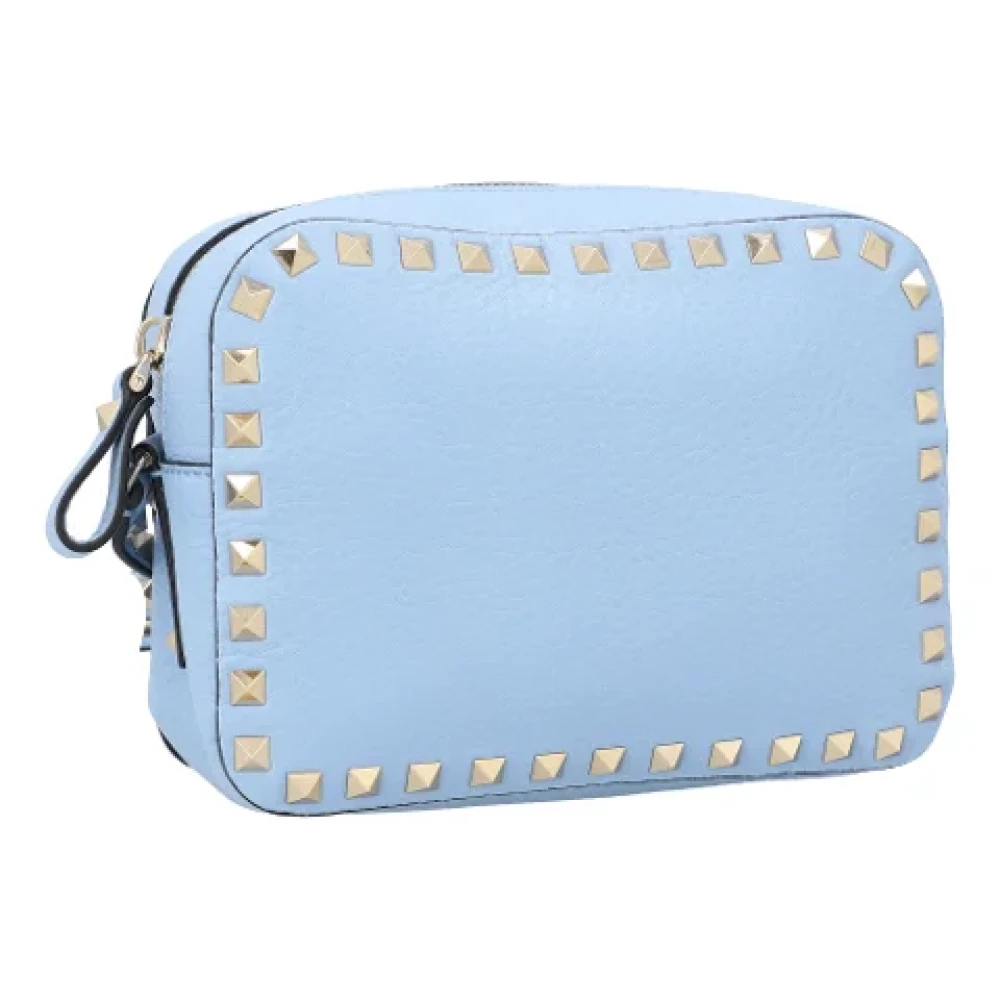 Valentino Leather shoulder-bags Blue Dames