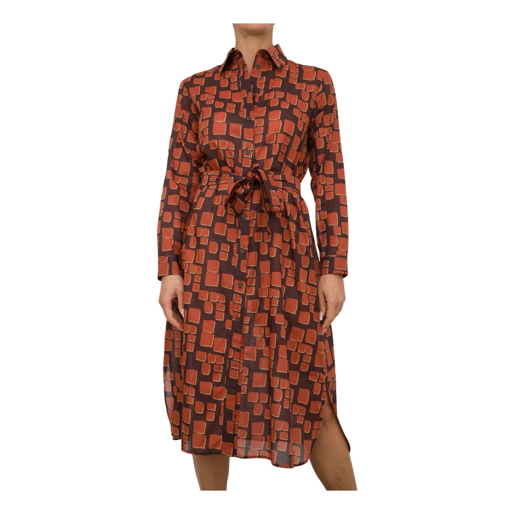 Max Mara Elegante Jurk voor Vrouwen Brown Dames