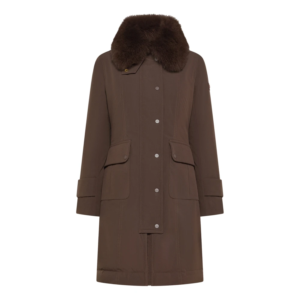 Peuterey Donna Marrone Cappotti, L, New,