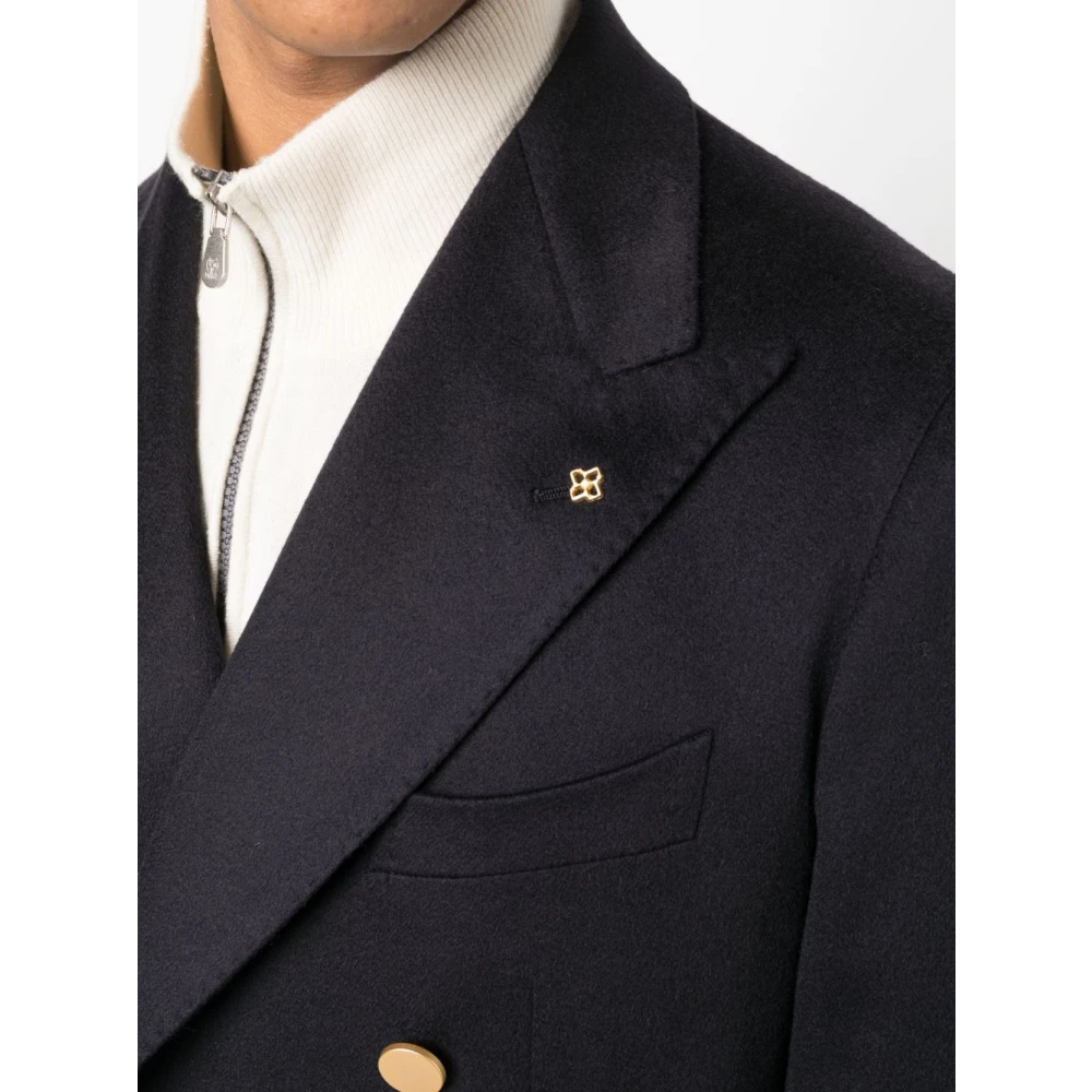 Tagliatore Jassen Blauw Blue Heren