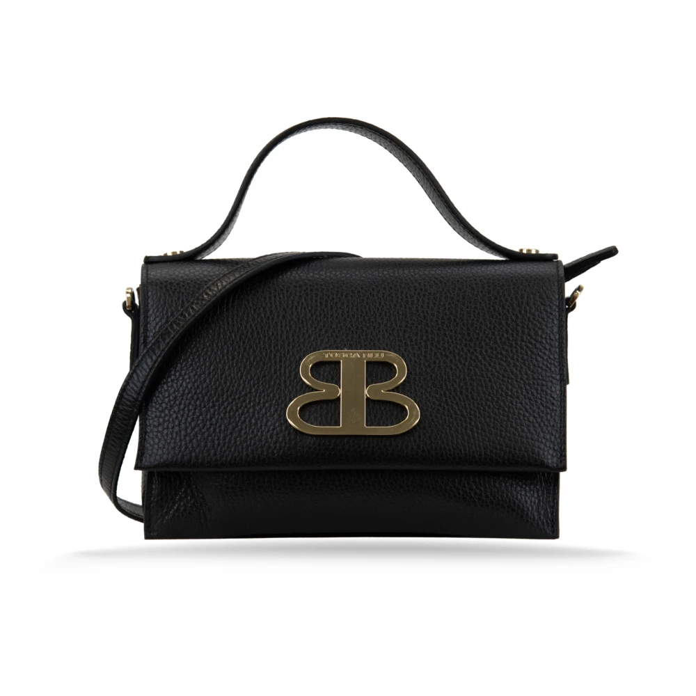 Tosca Blu Dames Schoudertas van Kunstleer Black Dames