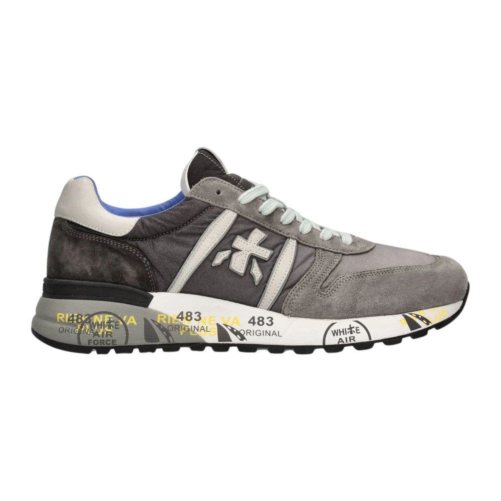 Premiata Men's Gray Lander Trainers - Sneakers - 10 Uk - Shoes