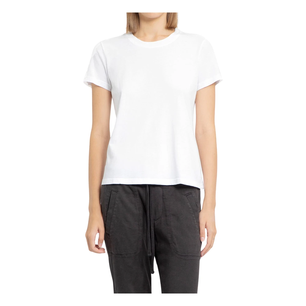 James Perse Vintage Little Boy Tee White Dames