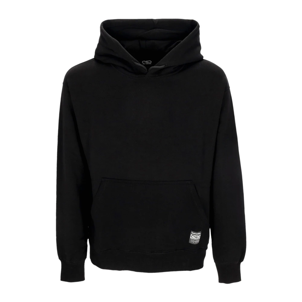 Propaganda Men's Black Lightweight Hooded Sweatshirt