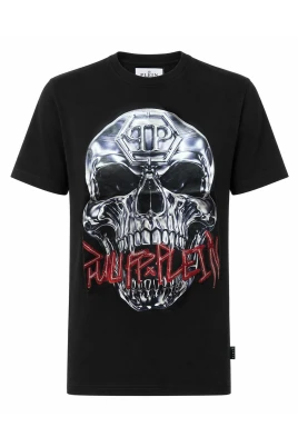 T-shirt Rund Hals Ss SKULL