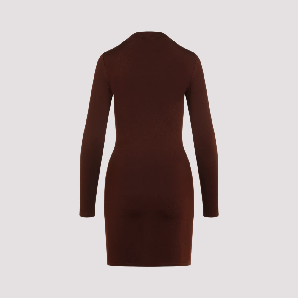 Saint Laurent Mini-jurk Brown Dames