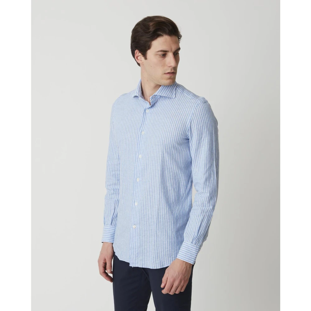 Mazzarelli Casual Shirts Multicolor Heren