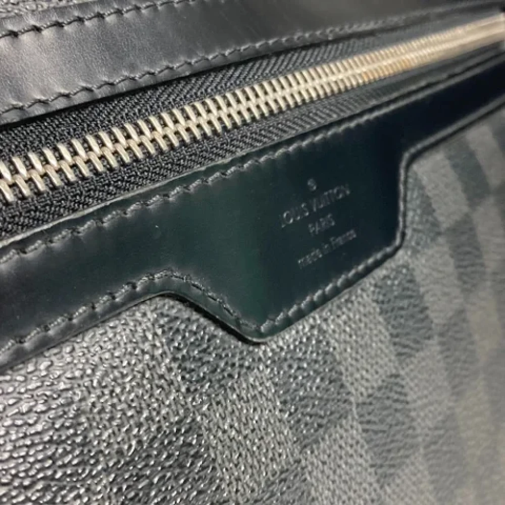 Louis Vuitton Vintage Pre-owned Cotton louis-vuitton-bags Black Dames