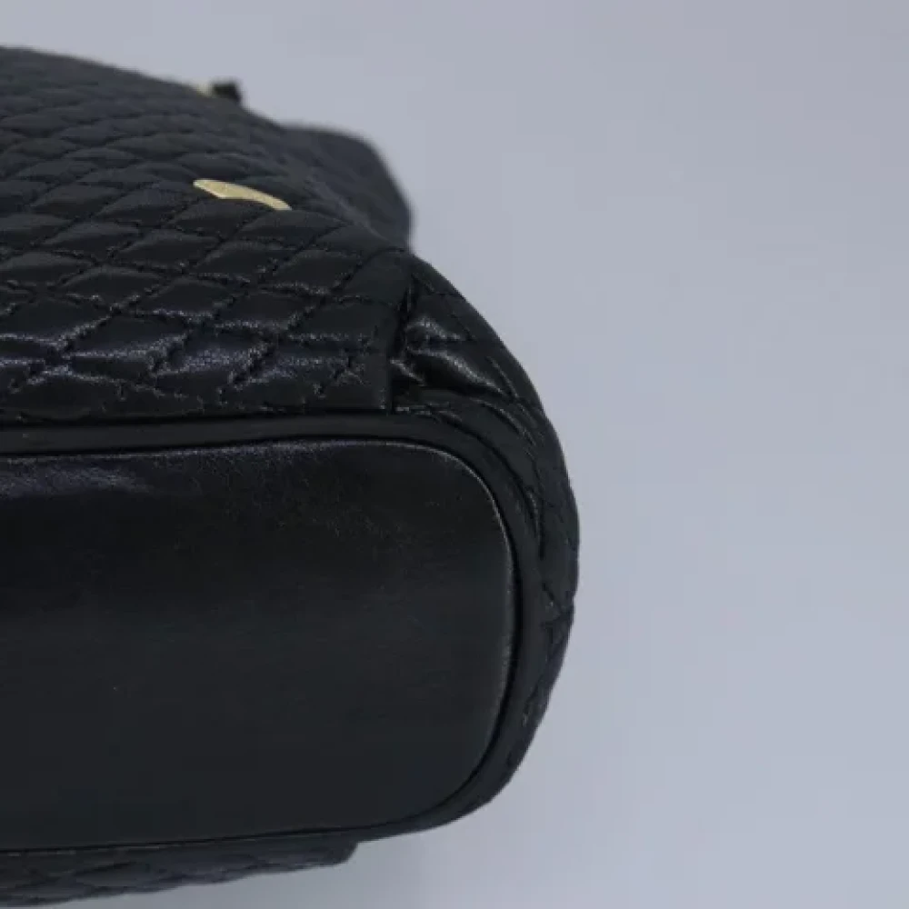 Bally Pre-owned Leather shoulder-bags Black Dames