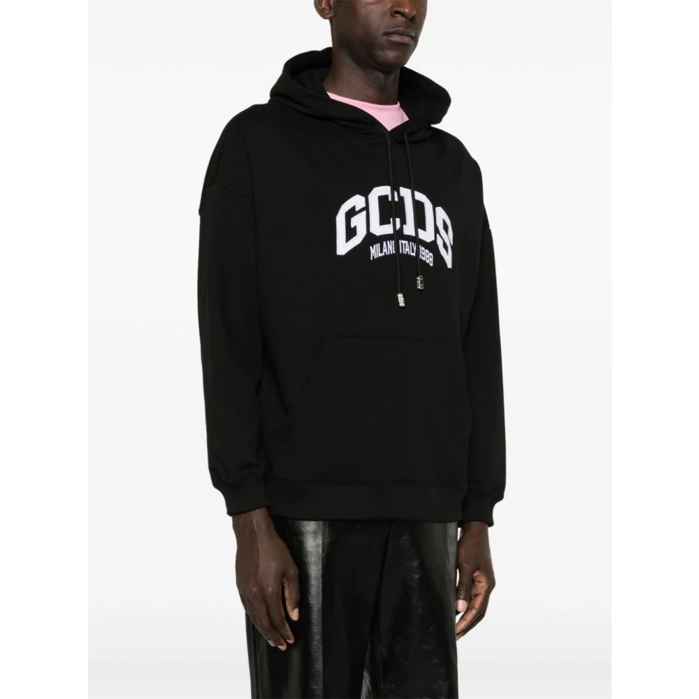 Gcds Zwarte Sweater Collectie Black Heren