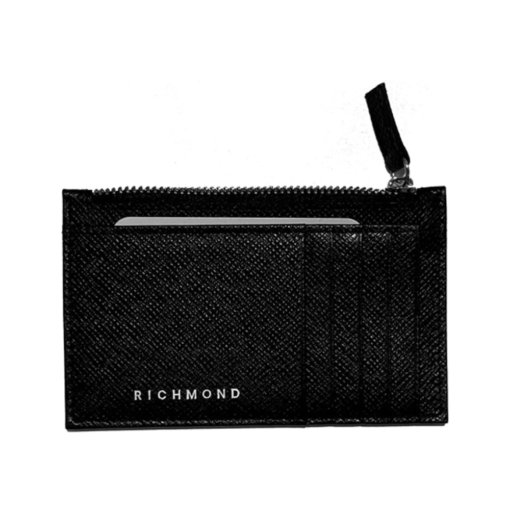 John Richmond Portemonnee met logo Black Dames