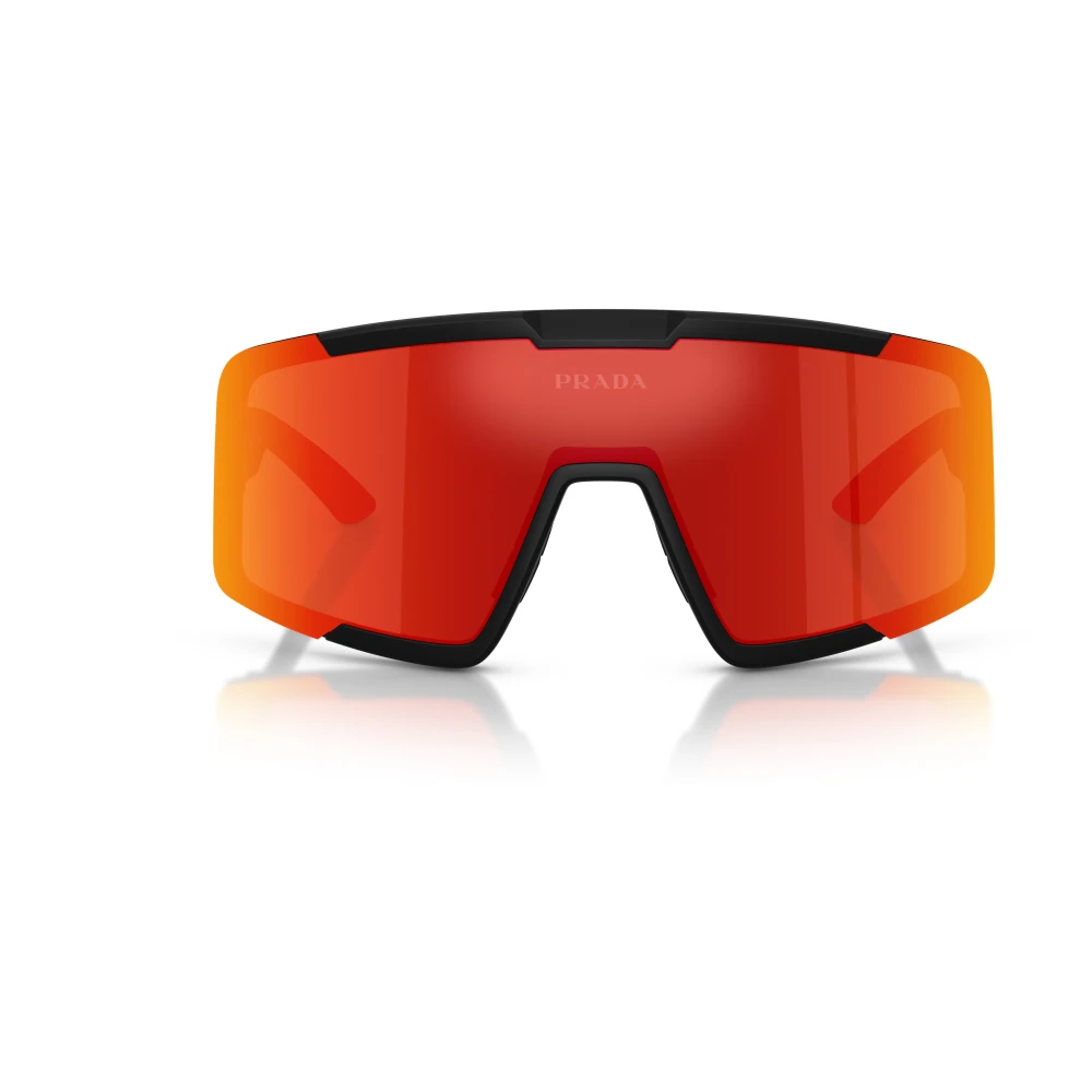 Prada Linea Rossa Man Sunglass PS B07S - Frame color: Matte Black, Lens color: Dark Brown Mirror - Image 3